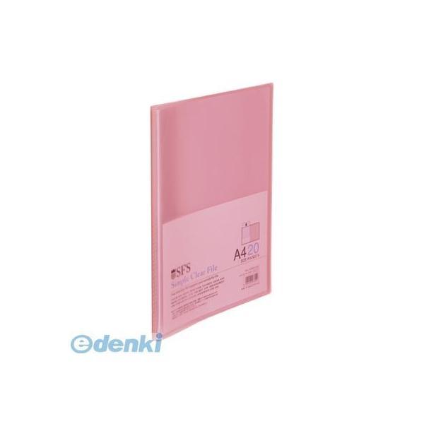 たんぽぽ  109991050 Ａ４クリアーファイル２０　ピンク【１冊】