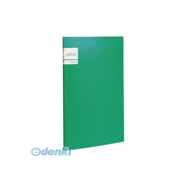 セキセイ  AD-2645-30 アドワンポケットファイルＡ４グリーン【１冊】 AD264530 5...