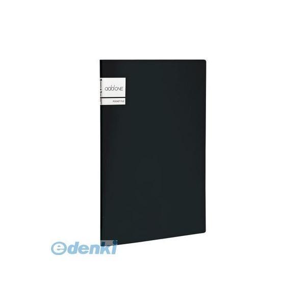セキセイ  AD-2645-60 アドワンポケットファイルＡ４ブラック【１冊】 AD264560 5...