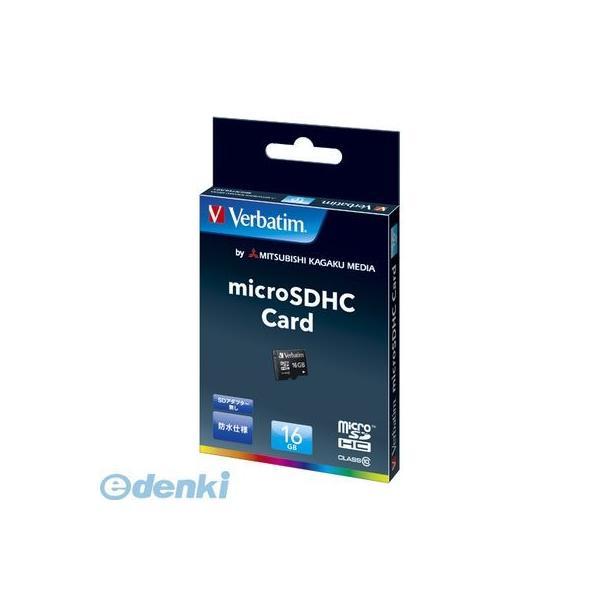 三菱化学メディア  MHCN16GJVZ1 バーベイタム　マイクロＳＤＨＣメモリー【１枚】