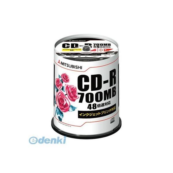 三菱化学メディア  SR80PP100 ＣＤ−Ｒ　ＰＣ／ＤＡＴＡ用【１００枚】