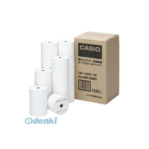 カシオ計算機  TRP-5880H-TW 感熱紙ロールペーパー★★【２０巻】 TRP5880HTW