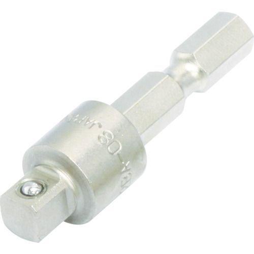 あすつく対応 「直送」 前田金属工業  2BA08 ソケットアダプター 電動工具用 電動ドリル用ソケ...