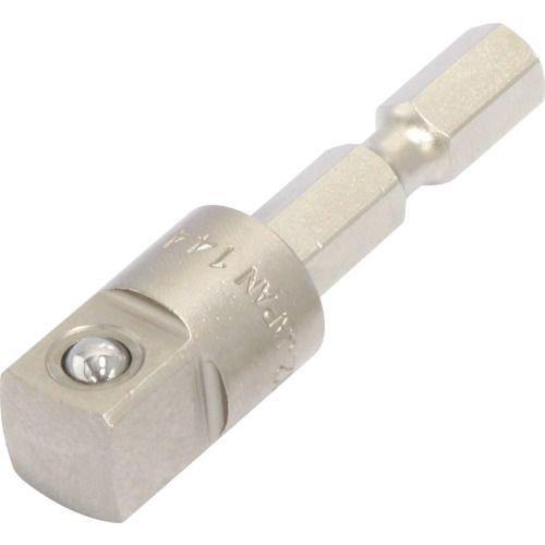 あすつく対応 「直送」 前田金属工業  2BA12 ソケットアダプター 電動工具用 電動ドリル用ソケ...