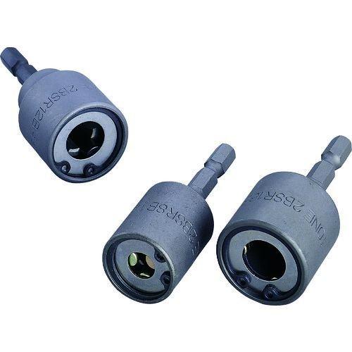 あすつく対応 「直送」 前田金属工業  2BSR08B 充電式電動ドリル用全ねじソケット 1／4in...