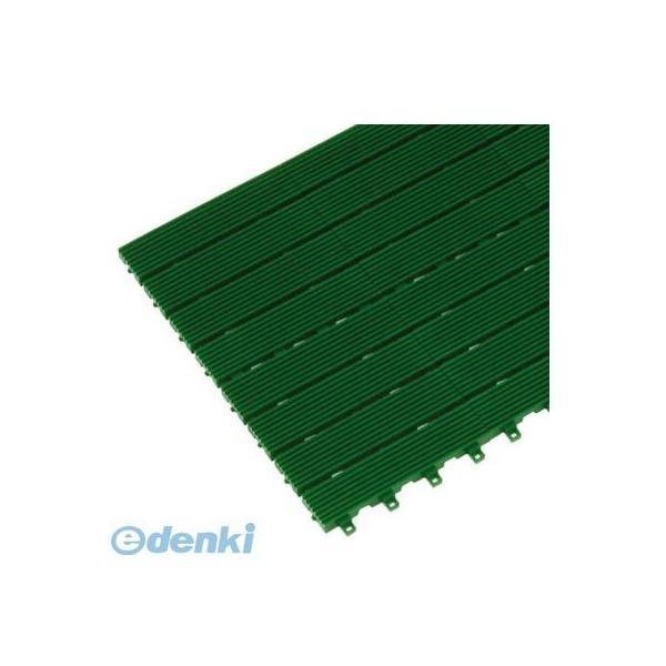 ミヅシマ工業  4010680 ニューラインマット 150×150×12mm グリーン