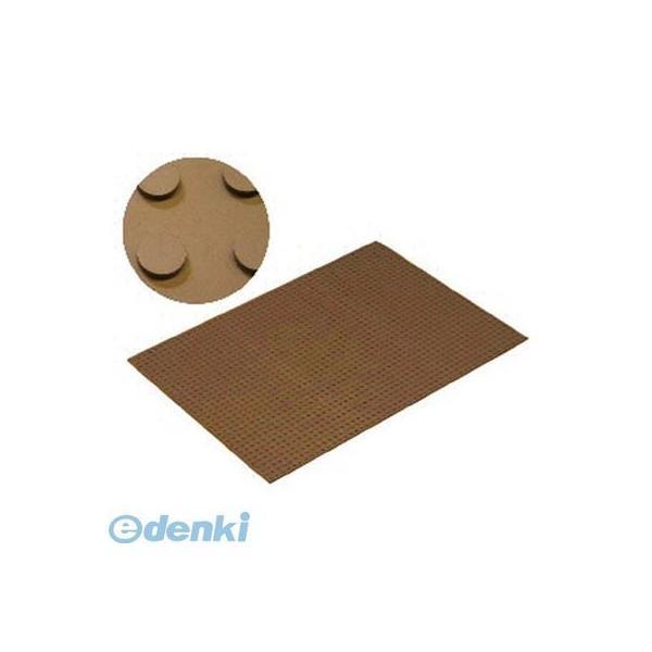 ミヅシマ工業  4900440 【5個入】消音マット 踊り場0 710×990mm ブラウン
