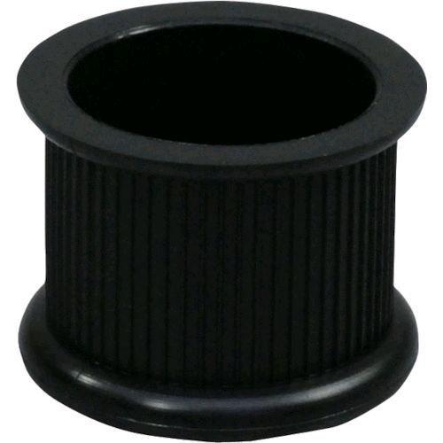 あすつく対応 「直送」 光 BE0242 イス脚キャップ 黒丸24