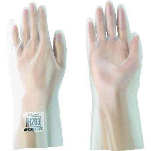 あすつく対応 「直送」 ダイヤゴム DH203LL 耐溶剤用手袋 ダイローブＨ２０３ ＬＬ