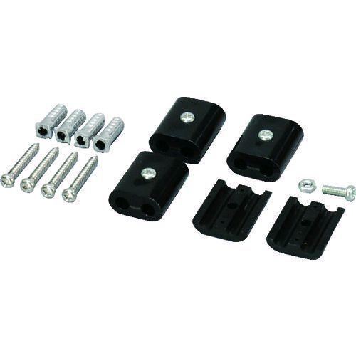 光 JA1 メッシュパネル用パーツ ジョイント金具 黒 ４Ｐ