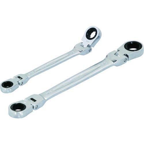 あすつく対応 「直送」 前田金属工業  RMFWB1416 コンビネーションラチェットレンチ 両首振...