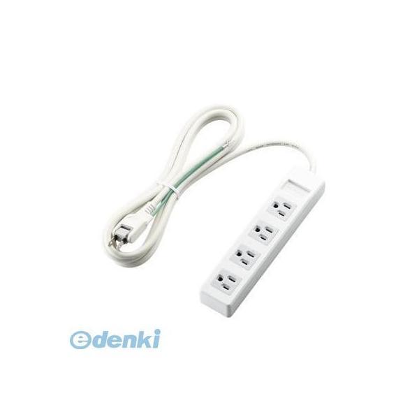 ELECOM（エレコム） ［T-T1B-3425WH］ 3ピンプラグ対応タップ【マグネット付】 TT...