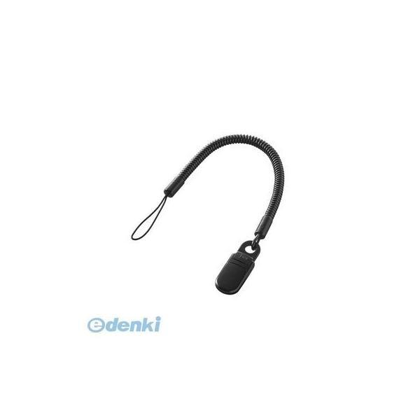 ELECOM エレコム P-STCP70BK スマートフォン用クリップストラップ／70cm PSTC...