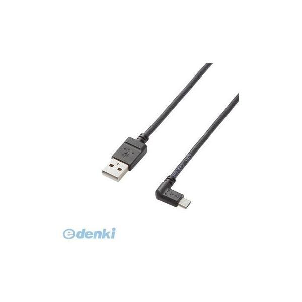 ELECOM エレコム TB-AMBXL2U12BK micro−USBケーブル【L字左側接続タイプ...