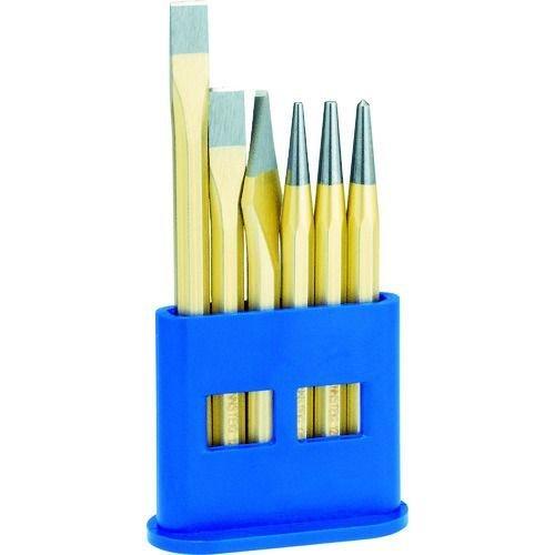 あすつく対応 「直送」 RENNSTEIG  4210000 チゼル６点セット プラスチックスタンド...