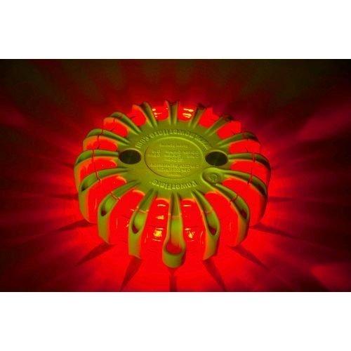 あすつく対応 「直送」 パワーフレア  PF210RY セーフティライト 赤