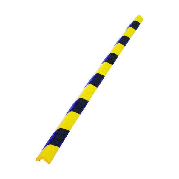 トラスコ中山  TAC99YS 安心クッションＬ字型 油面接着仕様 大 黒・黄 １本入り TAC-9...