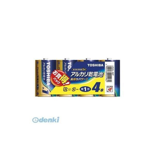 東芝 TOSHIBA LR20L 4MP アルカリ乾電池 単一 4本パック LR20L4MP