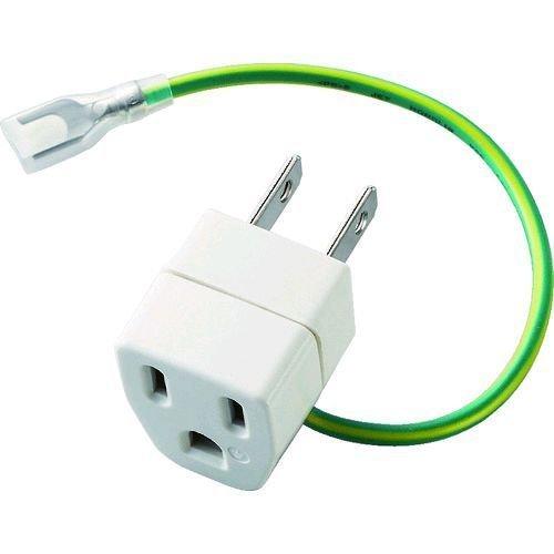 あすつく対応 「直送」 ELECOM エレコム T-H32 ＯＡアダプタ３ピンー２ピン変換プラグ T...