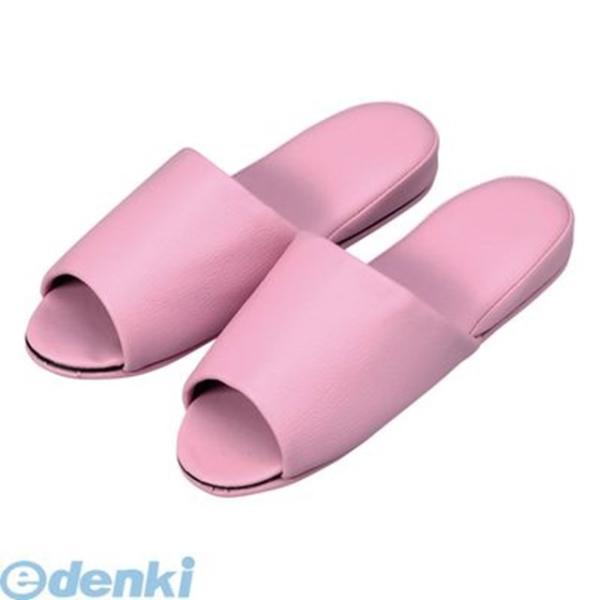 オーミケンシ  10835358 (10P) 抗菌レザー調スリッパ前開１０足ピンク 10835358...