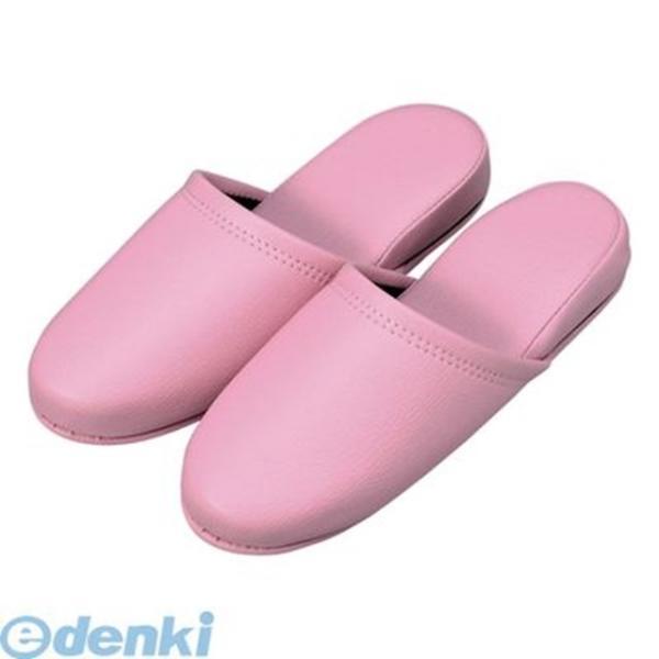 オーミケンシ  36054 (10P) 抗菌レザー調スリッパ１０足　ピンク 36054(10P)