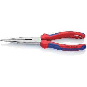 あすつく対応 「直送」 クニペックス KNIPEX 2615-200TBK ロングラジオペンチ 落下防止 ２００ｍｍ 2615200TBK｜ideca