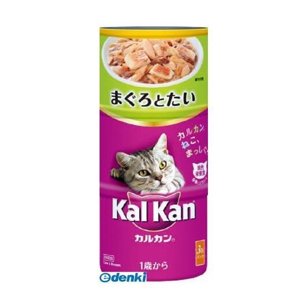 マースジャパンリミテッド  KHC03 カルカンハンディ缶1歳からまぐろとたい160g×3P ねこ ...