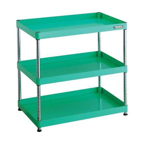 トラスコ TRUSCO PEW-R973-YG 直送 代引不可 スチールラック フェニックスワゴンラ...
