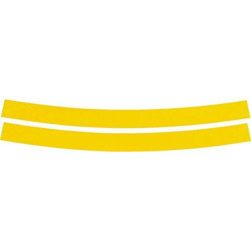 あすつく対応 「直送」 トラスコ TRUSCO TR260Y ヘルメット用反射シール　黄　１０本入 ...