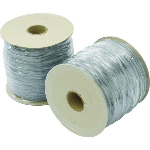 あすつく対応 「直送」 ダイオ化成  120708 網押えゴム小巻 太さ5．5mm×100m グレイ