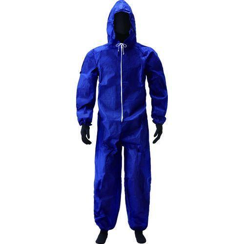 あすつく対応 「直送」 アゼアス AZWORK1000K-M 使い捨て保護服 ＰＰ続服 ＡＺ ＷＯＲ...