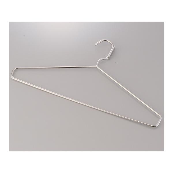1-6103-02 タグ付きステンレスハンガー10本入り 1610302