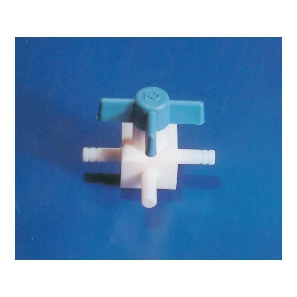 5-5368-14 フッ素樹脂製三方コック016.804.2 5536814