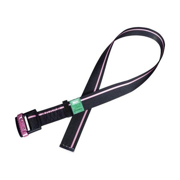 あすつく対応 「直送」 基陽 47423PNF アルミバックル胴ベルト スライド式 １４００ｍｍ 黒...