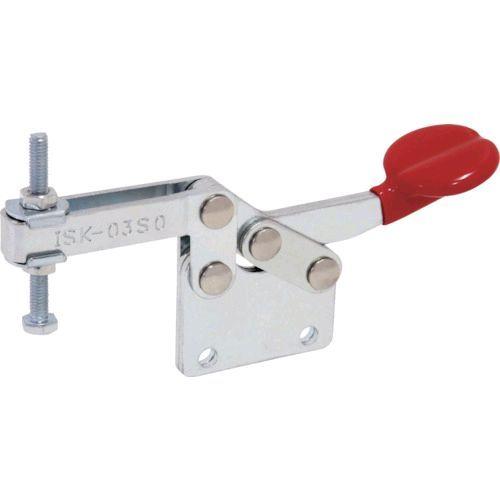 あすつく対応 「直送」 育良精機 ISK-03S0 下方押え型トグルクランプ スチール 水平ハンドル...