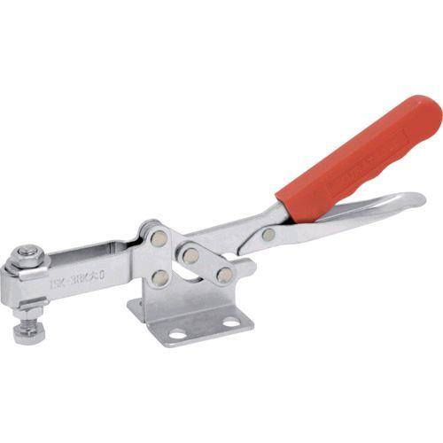 育良精機 ISK-38KL0 下方押え型トグルクランプ スチール 水平ハンドル ３１２１１ クランプ...