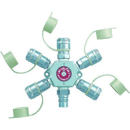 あすつく対応 「直送」 日東工器 200S 日東 エア分岐管 ラインカプラ ２００Ｓ型 ７４６３４2...