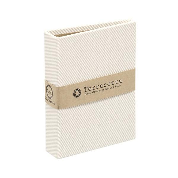 ナカバヤシ 23305 テラコッタ/ポケットアルバム/チェキ20/ホワイト TER-CK1P-70-...