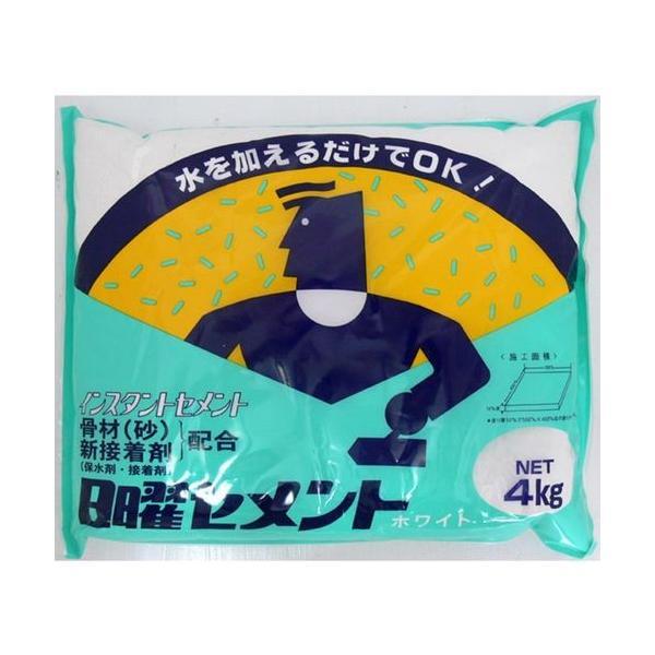家庭化学 4905488042077 インスタントセメント　内容量：4kg　ホワイト