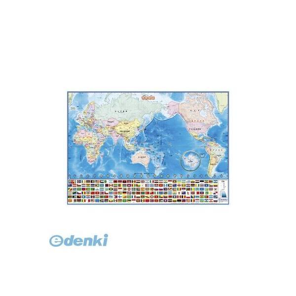 デビカ  073102 いろいろ書ける！消せる！世界地図【１枚】