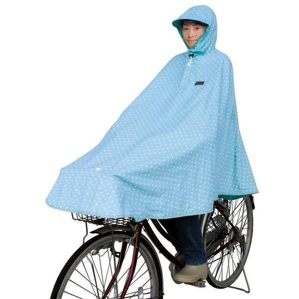 マルト MARUTO  4516076069408 自転車屋さんのポンチョ ドットブルー D−3PO...