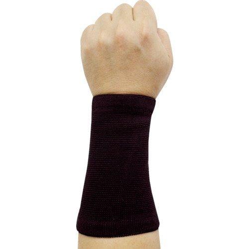 あすつく対応 「直送」 福徳  1751-L  快適強圧迫サポーター手首ロング 黒 Ｌ 1751L