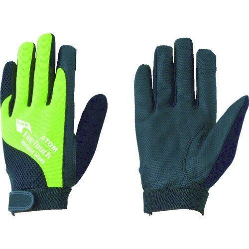 あすつく対応 「直送」 アトム 2094-GRE-L 合皮手袋 ファインタッチ メカニック グリーン...