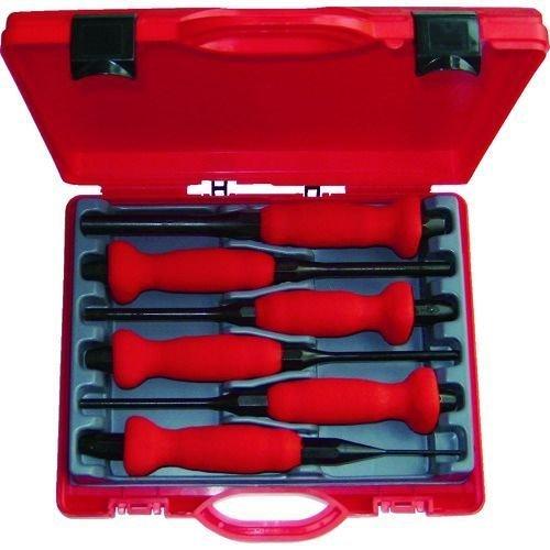 あすつく対応 「直送」 ＲＡＣＯＤＯＮ  28420BP  ハンドル付　平行ピンポンチ　６本セット ...