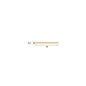 あすつく対応 「直送」 ナカニシ  60801  真鍮チップ　　（５本入） 60801