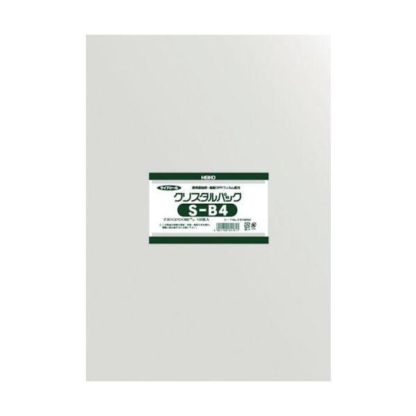 あすつく対応 「直送」 ＨＥＩＫＯ 6739300 ＯＰＰ袋 テープなし クリスタルパック Ｓ−Ｂ４...