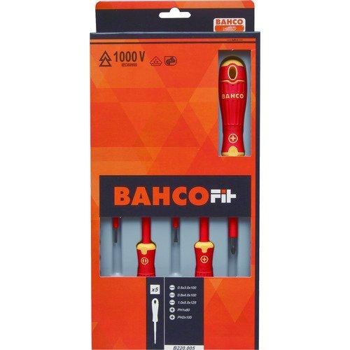 あすつく対応 「直送」 バーコ B220.005 ＦＩＴ絶縁ドライバー５本セット B220.005