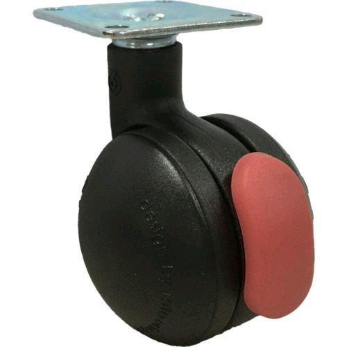 あすつく対応 「直送」 ＳＡＭＳＯＮＧ  BOLA-PS-50-BK  デザイン双輪キャスター「Ｂｏ...