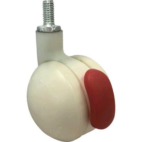 あすつく対応 「直送」 ＳＡＭＳＯＮＧ  BOLA-TS-50-W  デザイン双輪キャスター「Ｂｏｌ...