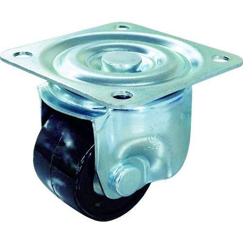 あすつく対応 「直送」 ユーエイ CAL-UHG-50PB プレート式 自在 低床キャスター フェノ...